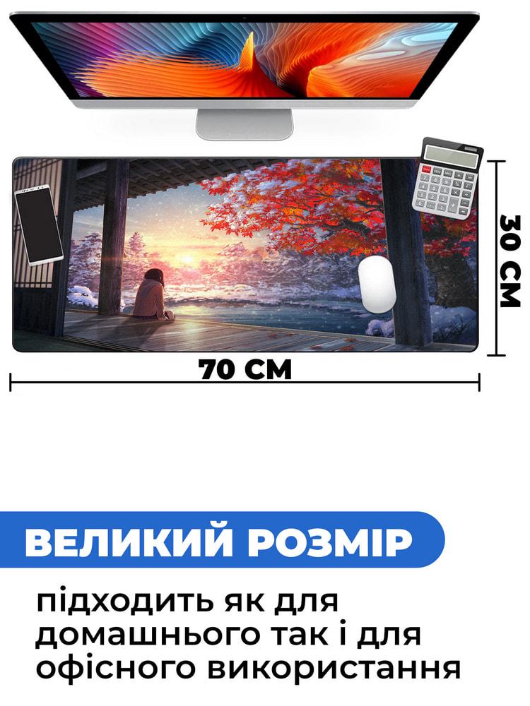 Килимок для мишки SHLab Морозний Ранок 70х30 см (31013) - фото 2