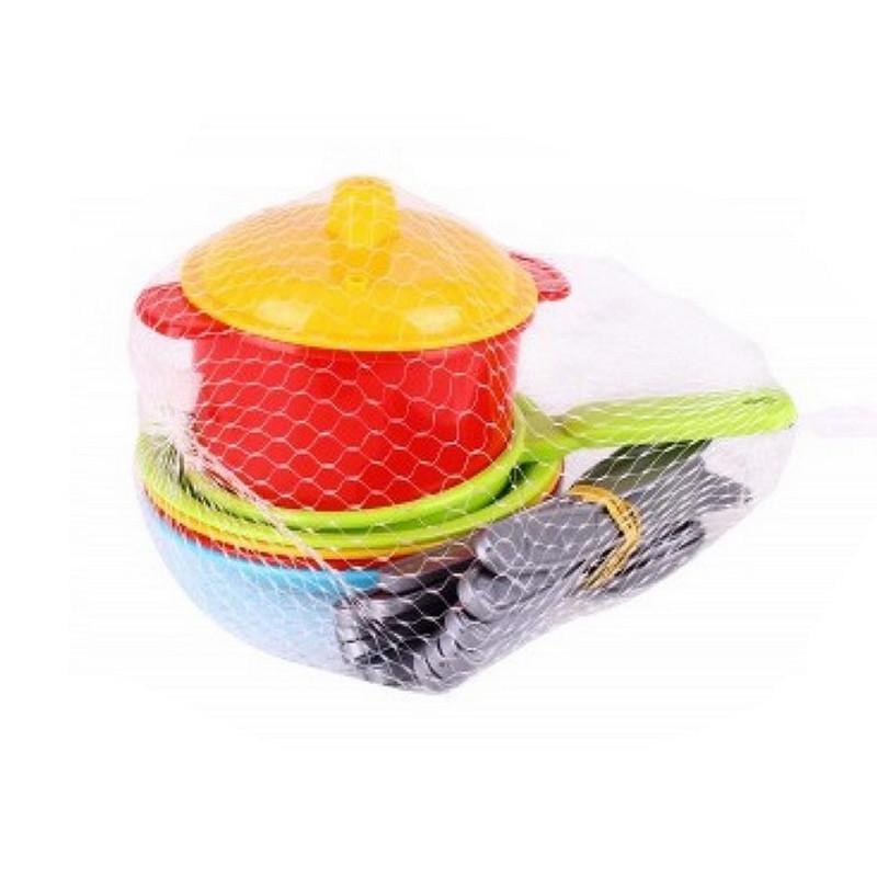 Дитячий ігровий набір Посуд Маринка 10 1646TXK 4 тарілки зі столовими приборами (26118759) - фото 2 Дитячий ігровий набір Посуд Маринка 10 1646TXK 4 тарілки зі столовими приборами (26118759) - фото 2