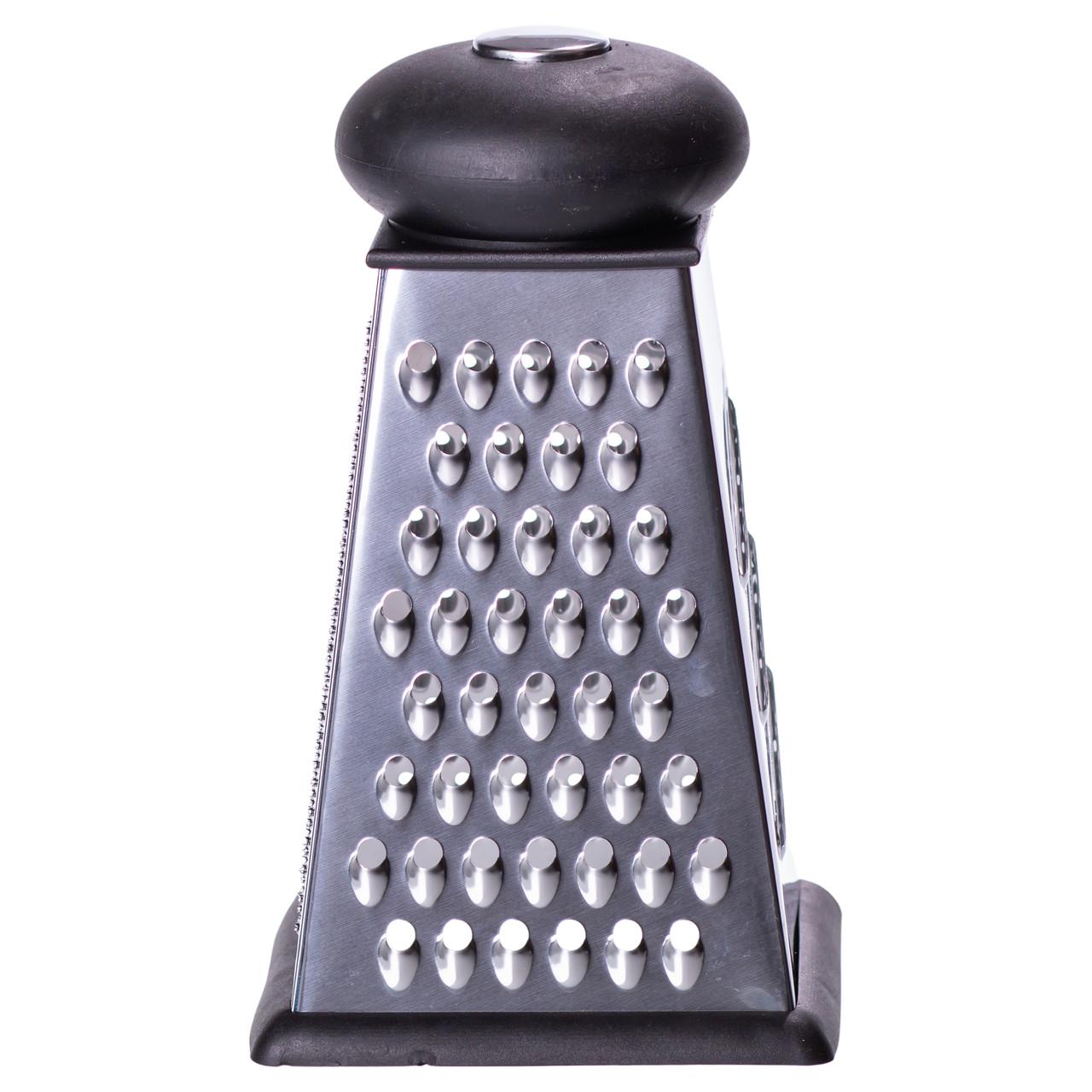 Терка ручна чотиристороння 12,5х12,5х21 см - фото 2 Терка ручна чотиристороння 12,5х12,5х21 см - фото 2