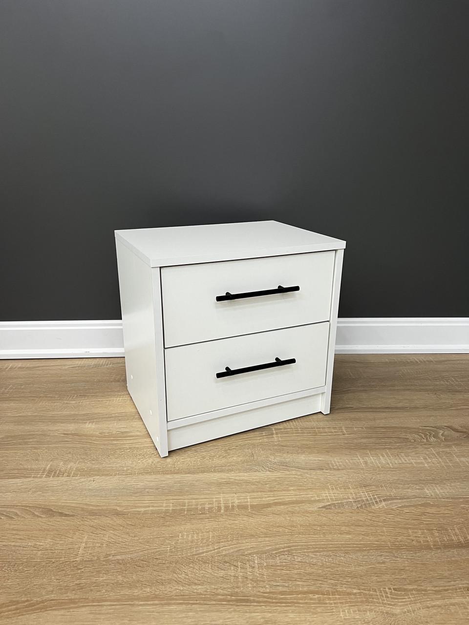 Тумба приліжкова Ексклюзив 450х450х350 мм Білий - фото 2