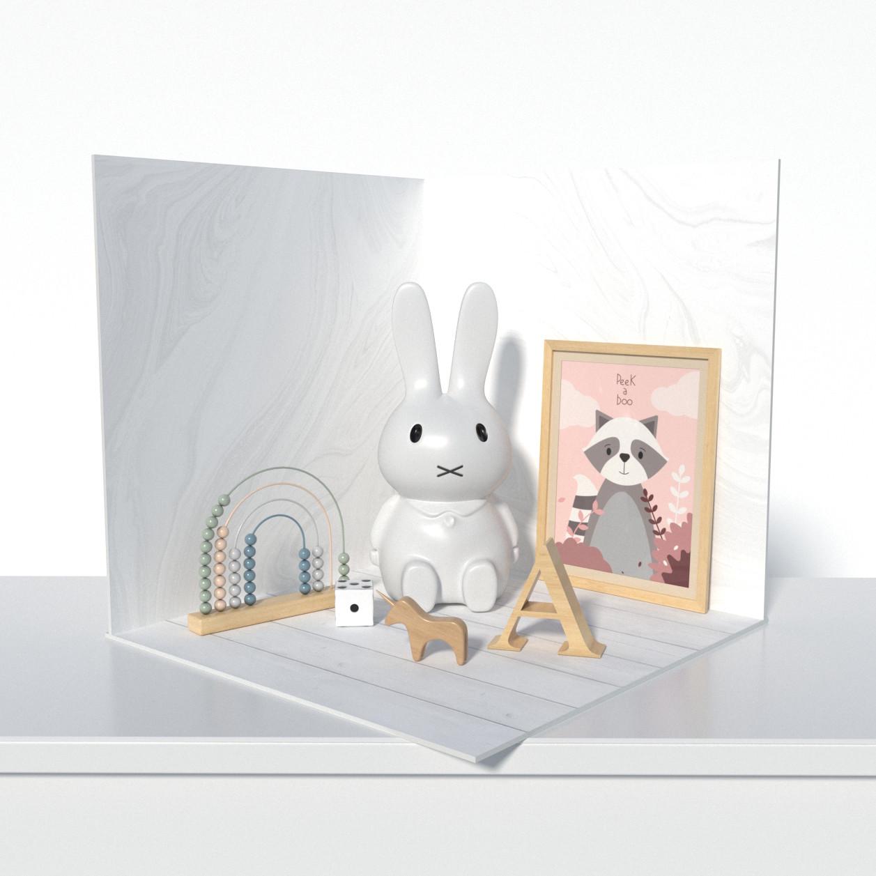 Фотофон пластиковый угловой 3D PolyPlast 60x60x60 см №61036 Фотофон пластиковый угловой 3D PolyPlast 60x60x60 см №61036