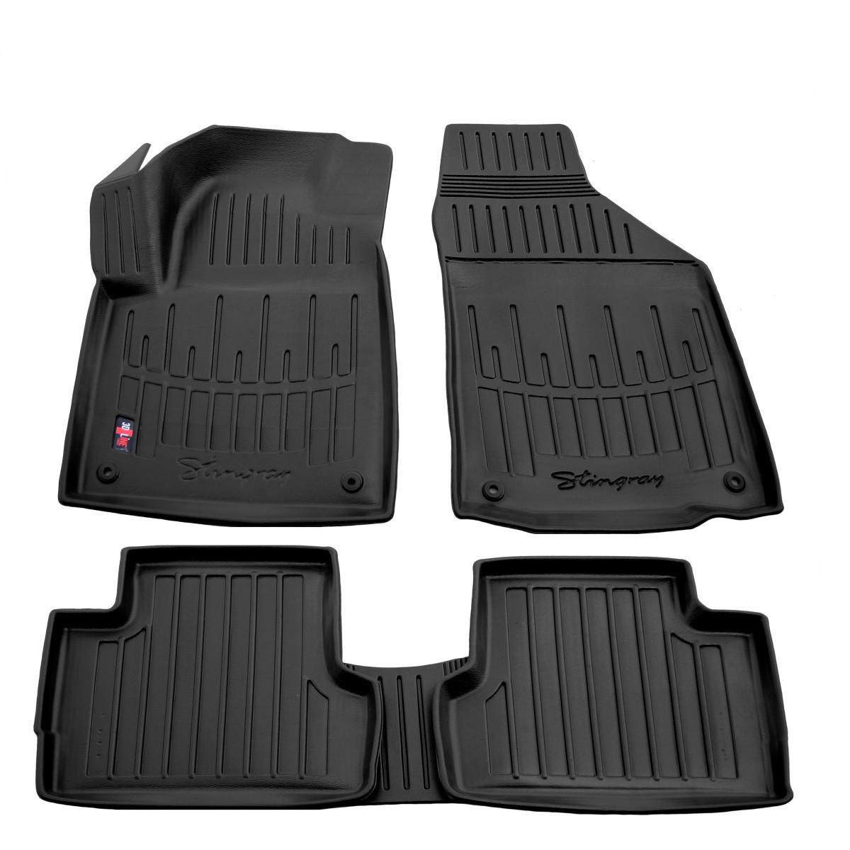 Килимки гумові Stingray для Jeep Cherokee KL 2013- з бортом 5 шт. (5046015)
