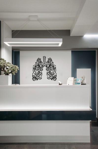 Декор настенный в стиле минимализм деревянный Decart Цветочные легкие на кухню гостиную и спальню 50х50 см