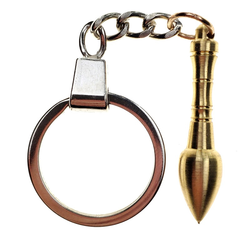 Брелок Кисточка 9 см Золотой (С2436)