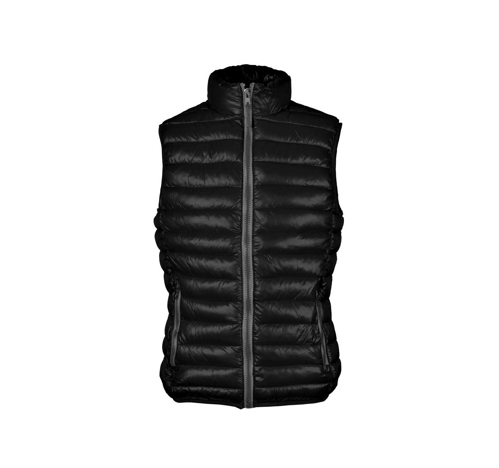 Жилет женский Shell стеганый с воротником-стойкой XL Черный