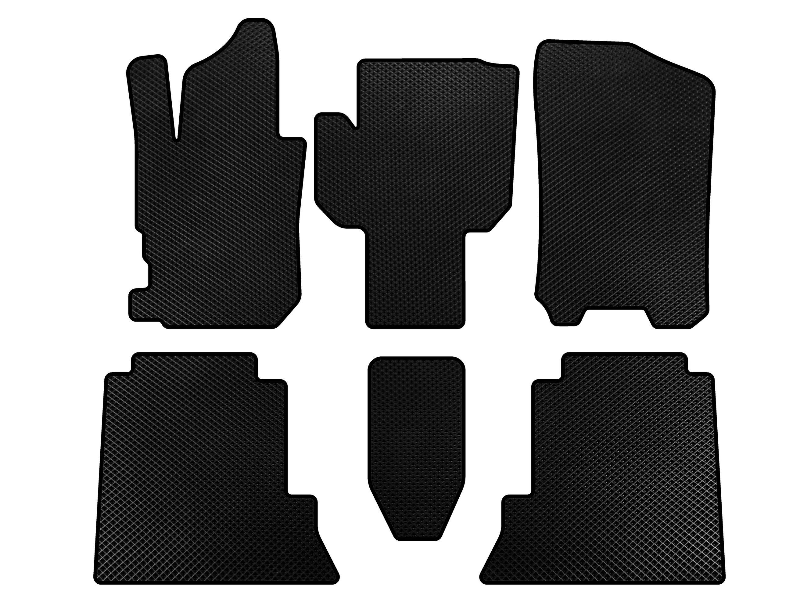 Коврики Digital Designs EVA для Honda FR-V этилвинилацетат Черный (132626)