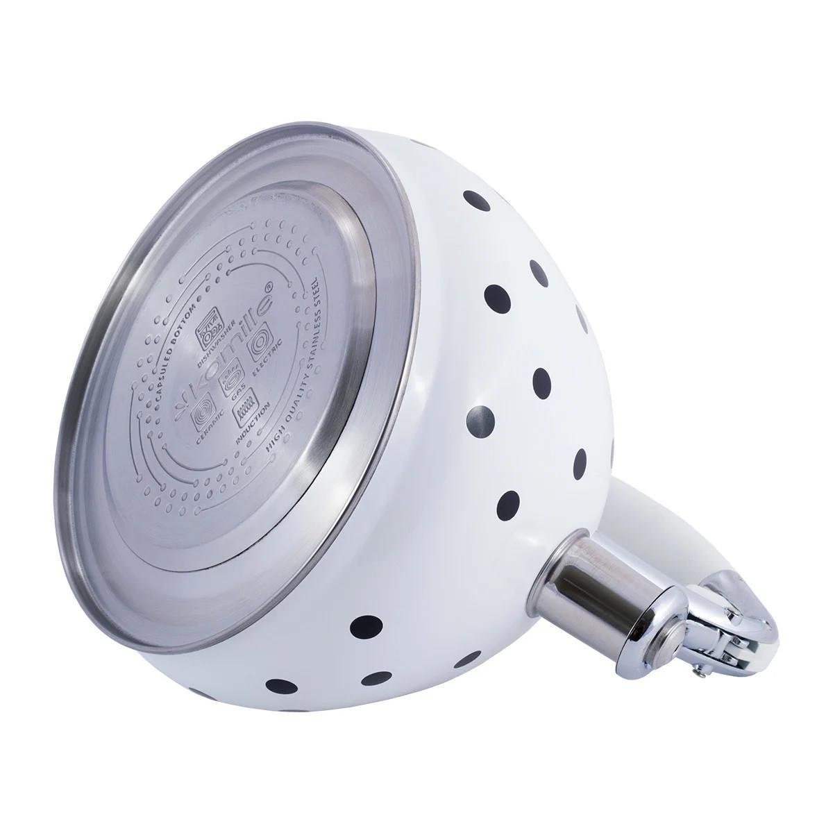 Чайник Kamille зі свистком і ручкою з покриттям soft-touch 3 л (KM 0695AN) - фото 4 Чайник Kamille зі свистком і ручкою з покриттям soft-touch 3 л (KM 0695AN) - фото 4