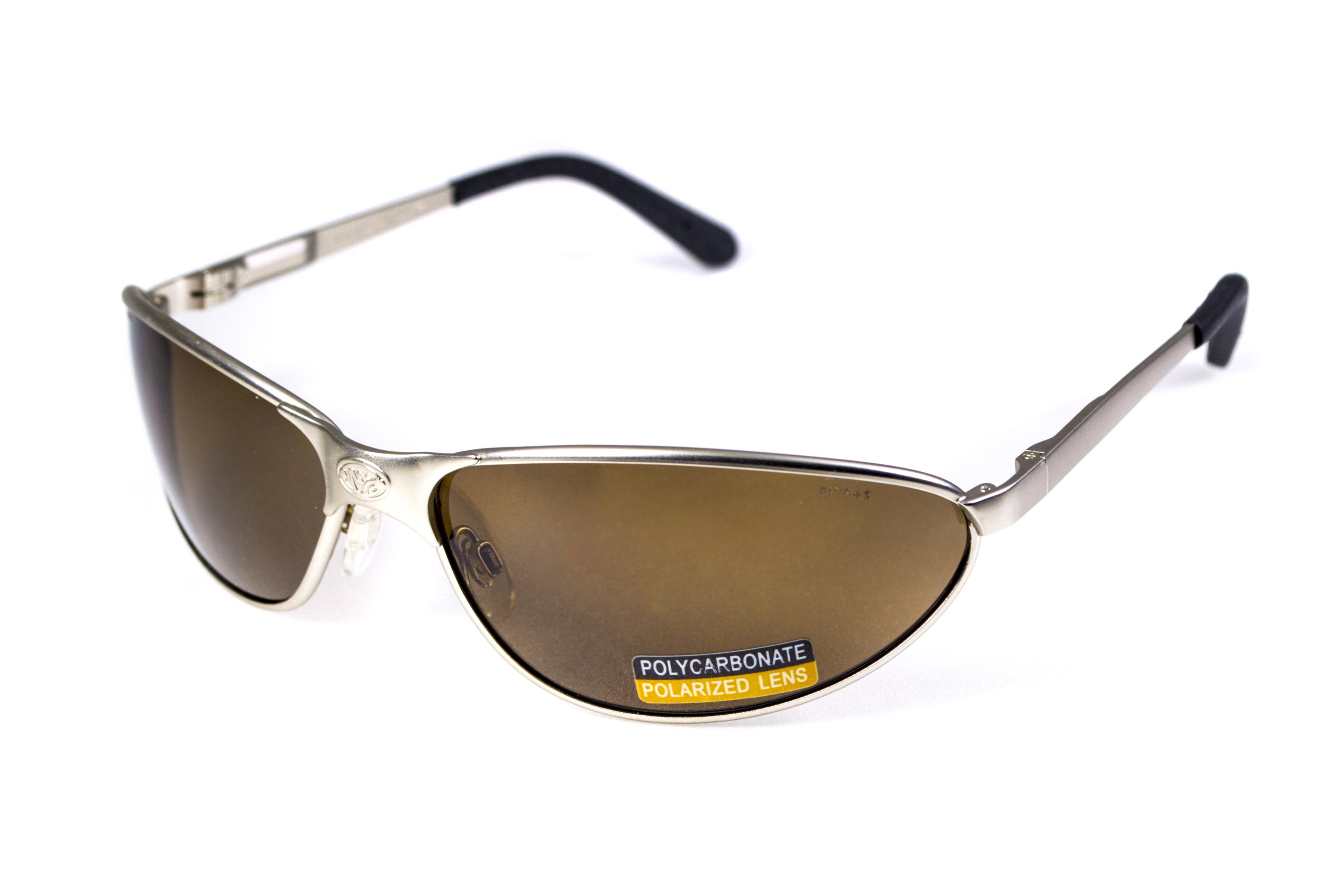 Очки защитные RHINO i-Beamz Polarized Brown/Black