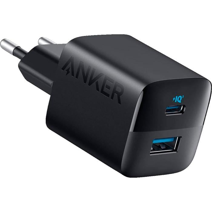Зарядное устройство сетевое Anker PowerPort 323 33W USB-C USB-A PD 3.0 PowerIQ Black (A2331G11)