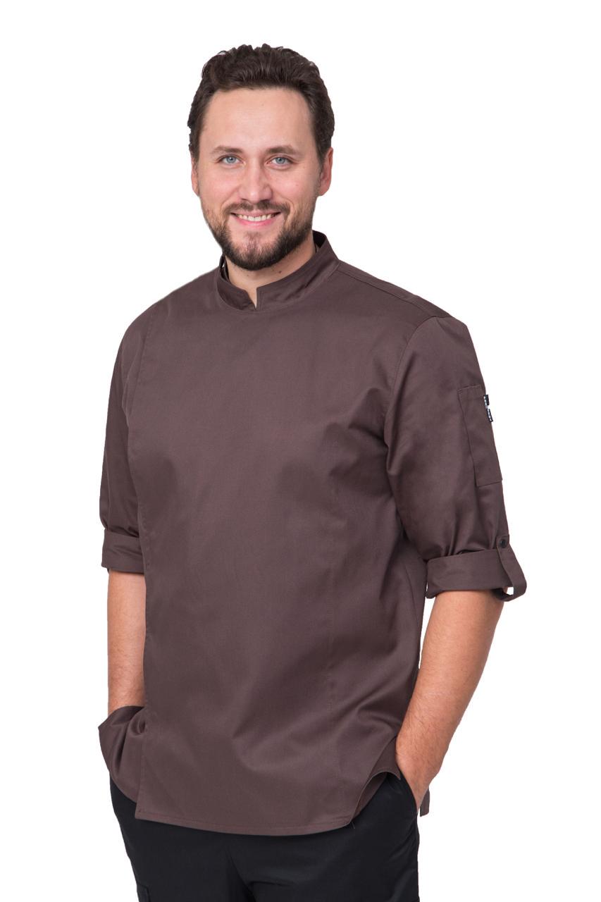 Китель для кухаря Profforma Нави L Коричневий