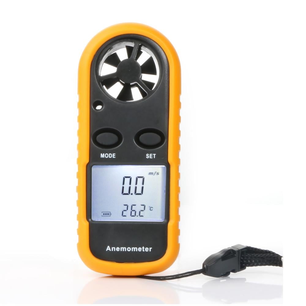 Цифровой анемометр GM816: измеритель скорости ветра и температуры воздуха (32201465)