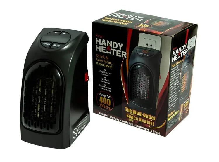 Обогреватель мини портативный Handy Heater без пульта 400 Вт (3756375577)