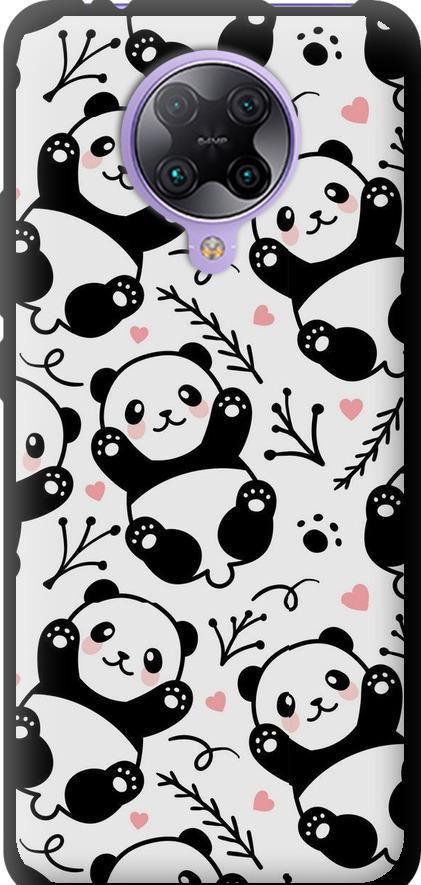 Чохол на Xiaomi Redmi K30 Pro Панди (4318b-1899-42517)