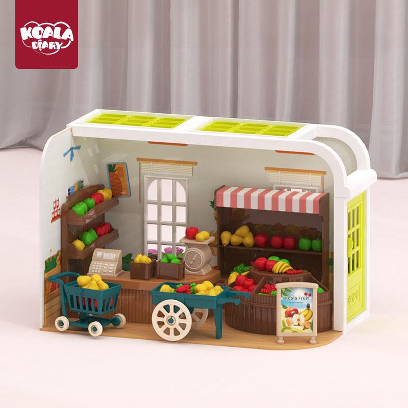 Ігровий набір Іграшковий будинок Koala Town Фруктова крамничка - фото 4 Ігровий набір Іграшковий будинок Koala Town Фруктова крамничка - фото 4
