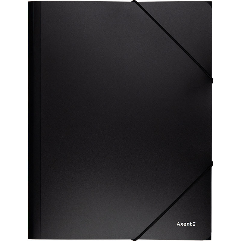 Папка на резинках А4 Axent Черный (1508-01-A)