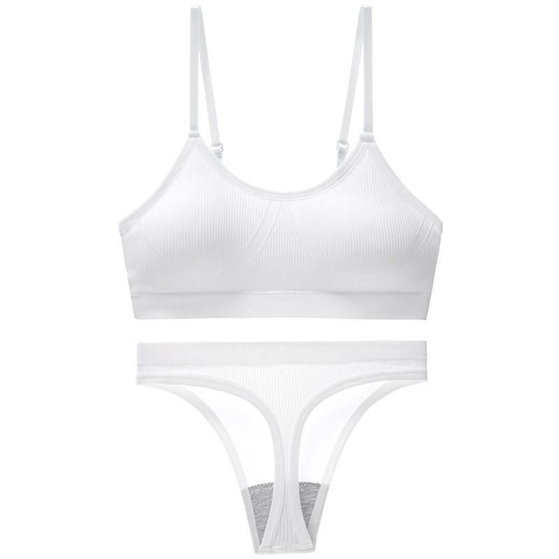 Комплект женского белья бесшовный Lesko 6618 XL 85 ABC Белый - фото 2 Комплект женского белья бесшовный Lesko 6618 XL 85 ABC Белый - фото 2