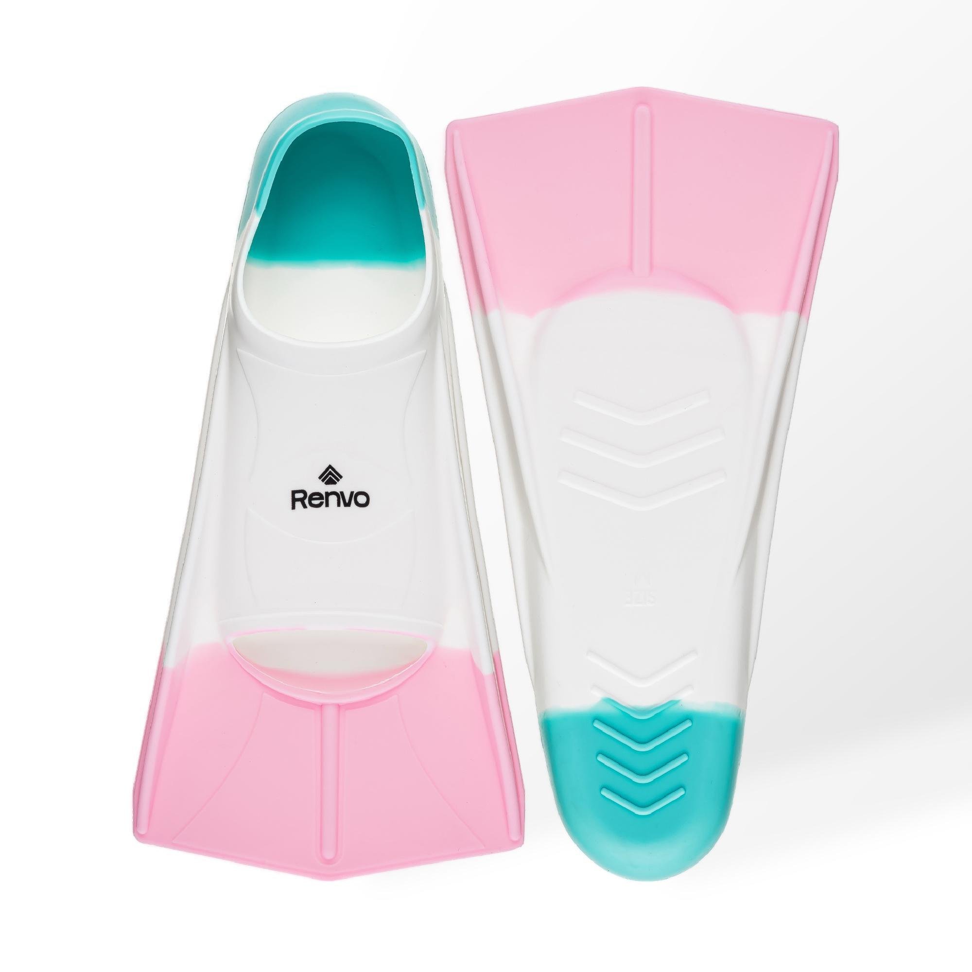 Ласты короткие для тренировки в бассейне Renvo Frio с закрытой пяткой р. 24-26 Разноцветный (SF100-65 24-26) Ласты короткие для тренировки в бассейне Renvo Frio с закрытой пяткой р. 24-26 Разноцветный (SF100-65 24-26)