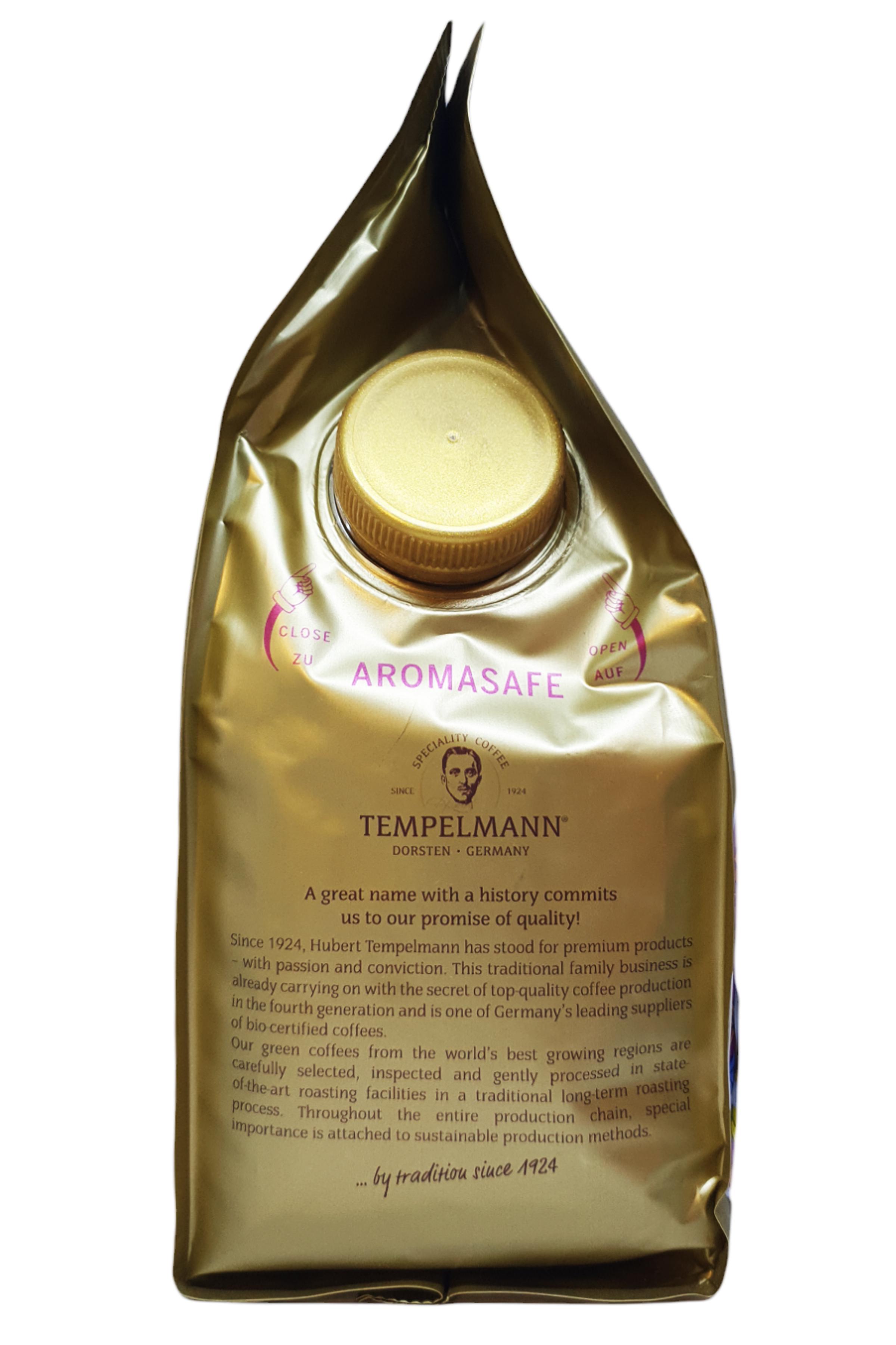 Кофе Tempelmann CREMA Nomos 100% арабика зерно 500 г (56526) - фото 5 Кофе Tempelmann CREMA Nomos 100% арабика зерно 500 г (56526) - фото 5