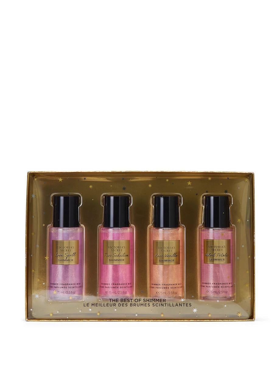 Набор спреев (4 шт.) Victoria's Secret Shimmer Mist Discovery Gift Set (667559966081) Набор спреев (4 шт.) Victoria's Secret Shimmer Mist Discovery Gift Set (667559966081)