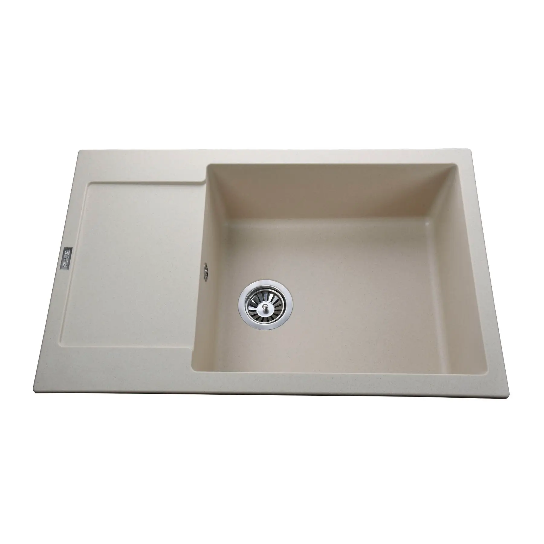 Мойка гранитная Globus Lux MALABI 780x500 мм Слоновая кость (GSR-000022418)