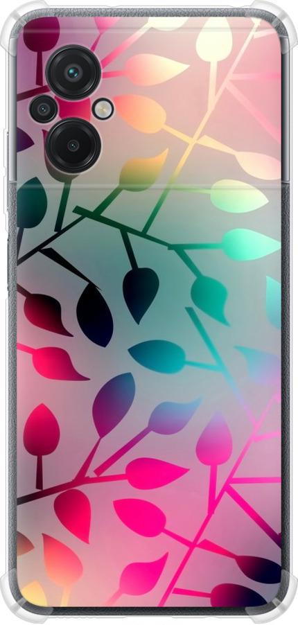 Чехол на Xiaomi Poco M5 Листья (2235sp-2767-42517)
