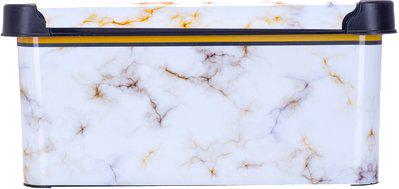 Корзина для хранения Violet House Decor 0646 5 л Marble White - фото 3