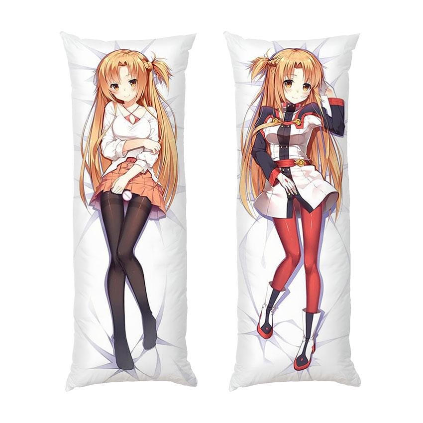 Подушка дакимакура Asuna Kirito Anime Sword Art Online габардин 150х50 см Подушка дакимакура Asuna Kirito Anime Sword Art Online габардин 150х50 см
