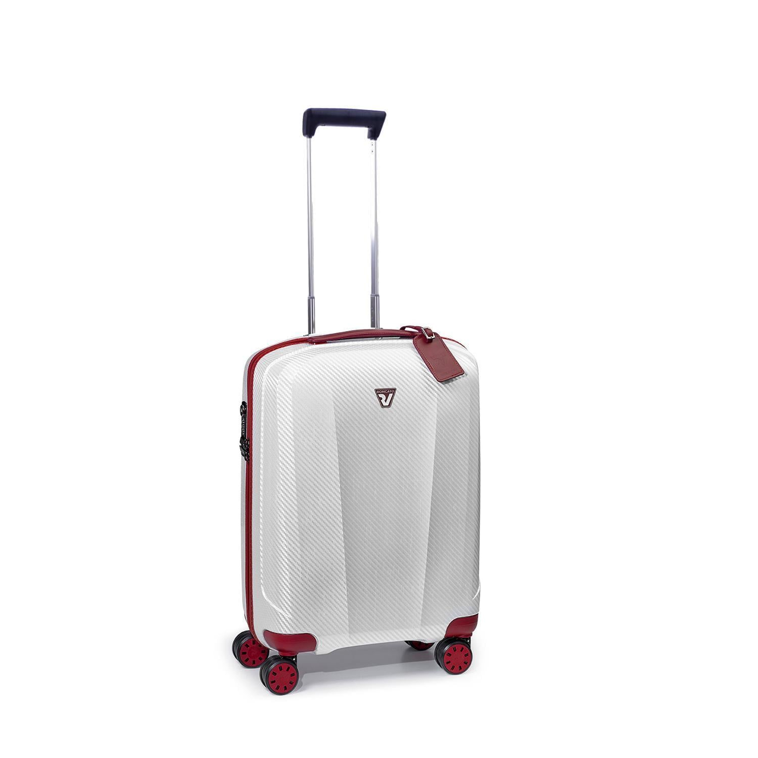 Валіза Roncato We Are Glam 5953/0930 55х40х20 см 2 кг 40 л Білий/Червоний (31887720)