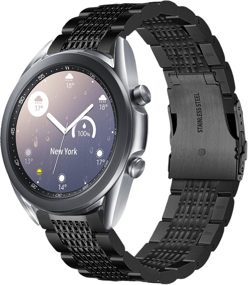 Ремешок металлический Gripix для Samsung Galaxy Watch3 41 мм Black (41763-2B)