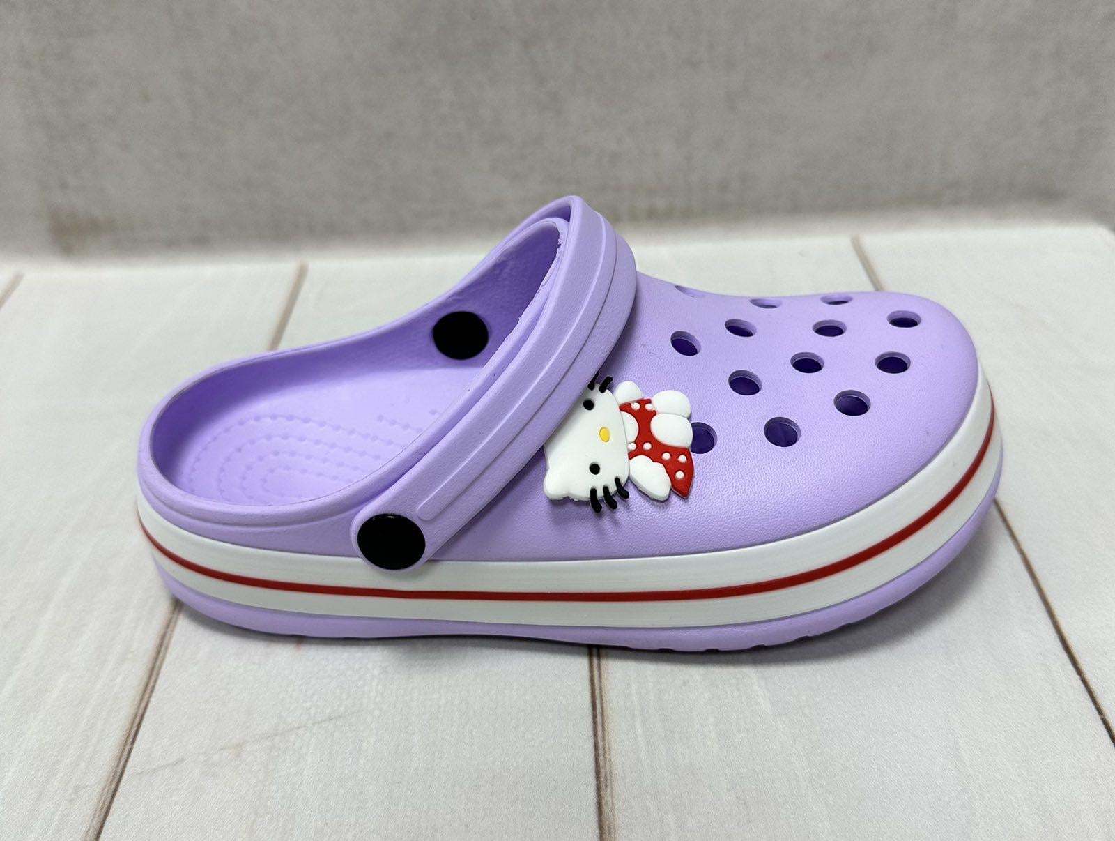 Сабо дитячі luck Line р. 31 20 см Бузковий