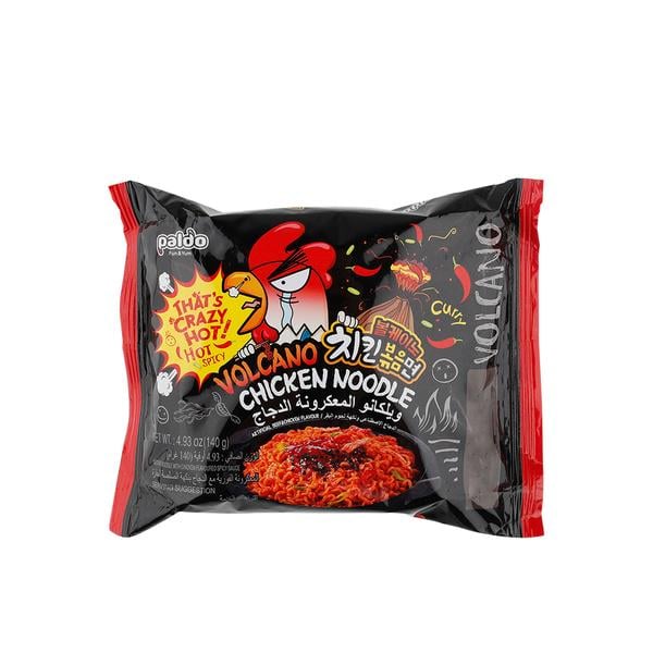 Лапша Paldo Volcano Chicken Noodle с курицей острая 140 г