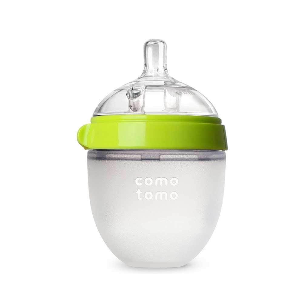 Бутылочка для кормления антиколиковая Comotomo 150 мл Зеленый (150G-EN)