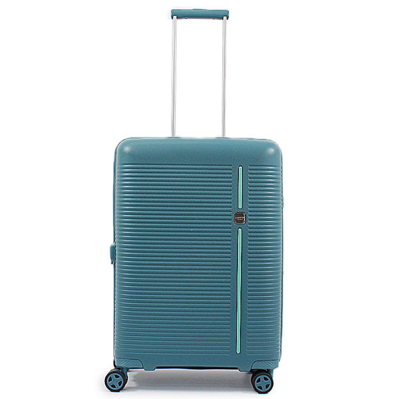 Чемодан средний AIRTEX полипропилен M 68х48х27 + 5 см 79 л 4 кг Синий (252)