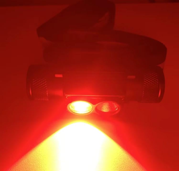 Ліхтар налобний із червоним та білим світлом без акумулятора (AWN-00165) - фото 3 Ліхтар налобний із червоним та білим світлом без акумулятора (AWN-00165) - фото 3
