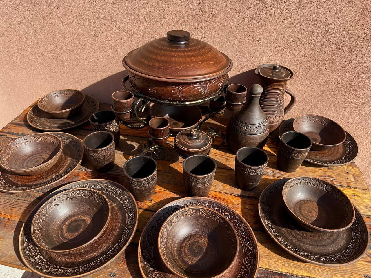 Набор столовой посуды Шашлычница максимальная комплектация (2538016491) - фото 2 Набор столовой посуды Шашлычница максимальная комплектация (2538016491) - фото 2