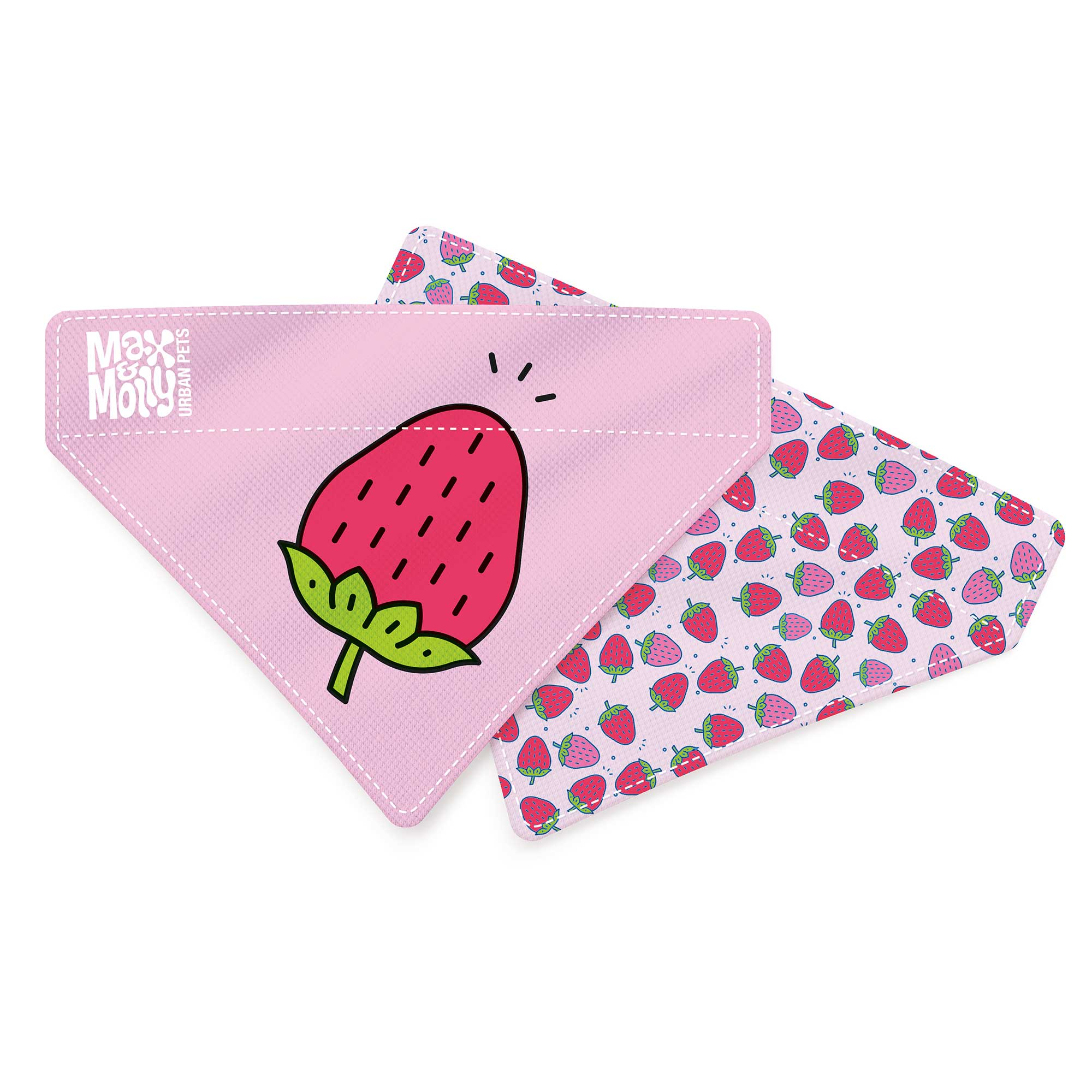 Бандана для собак на нашийник Max & Molly Bandana Strawberry Dream L (2670646478) - фото 2 Бандана для собак на нашийник Max & Molly Bandana Strawberry Dream L (2670646478) - фото 2
