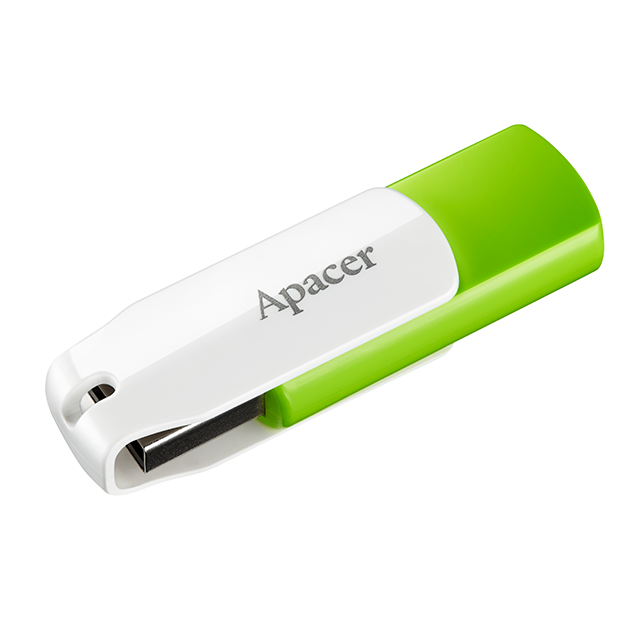 Флеш-накопитель Apacer USB2.0 AH335 64 GB Green (AP64GAH335G-1)