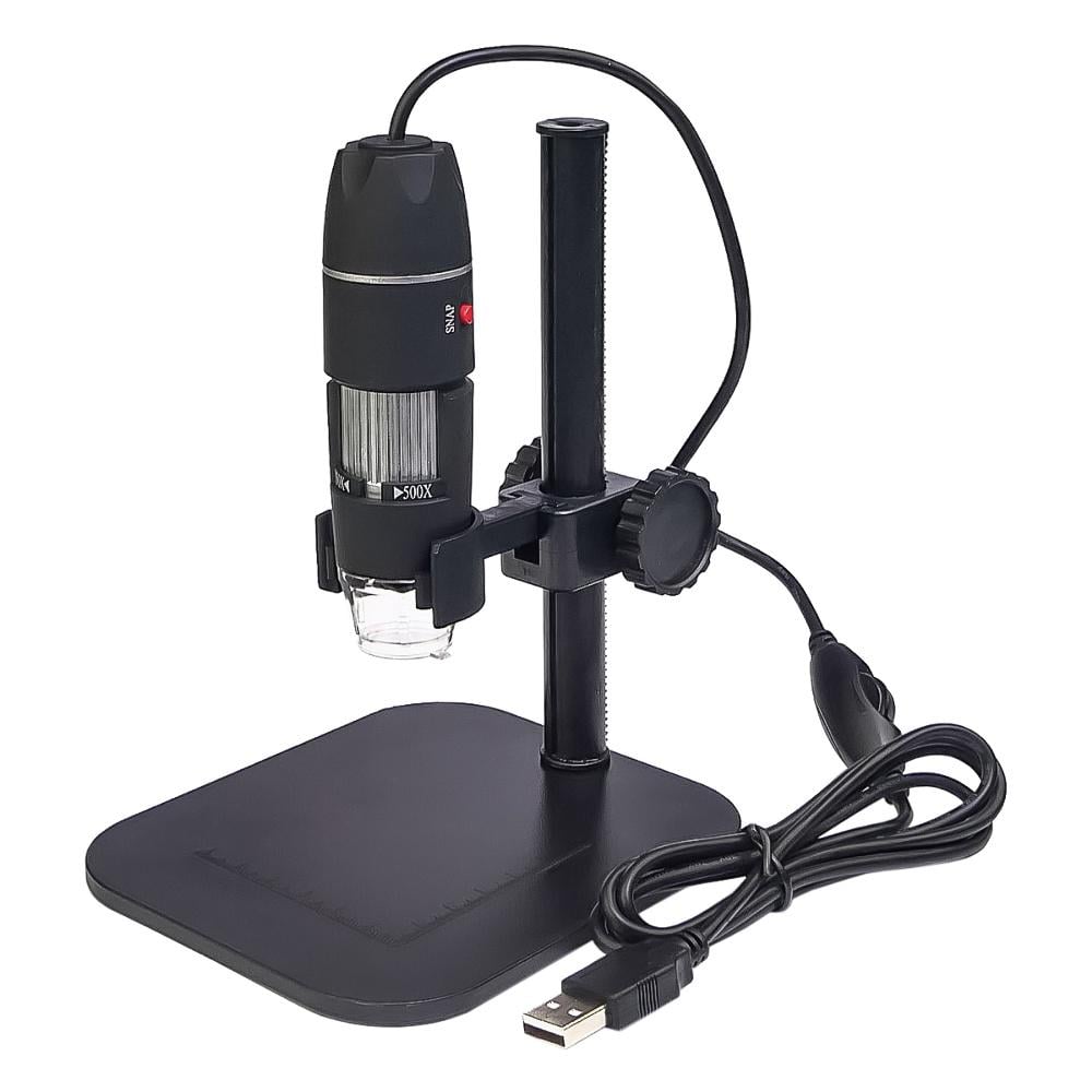 Микроскоп цифровой MicroView 500x+stand с регулируемой подставкой оптическое увеличение до 500X (8-22-60877)