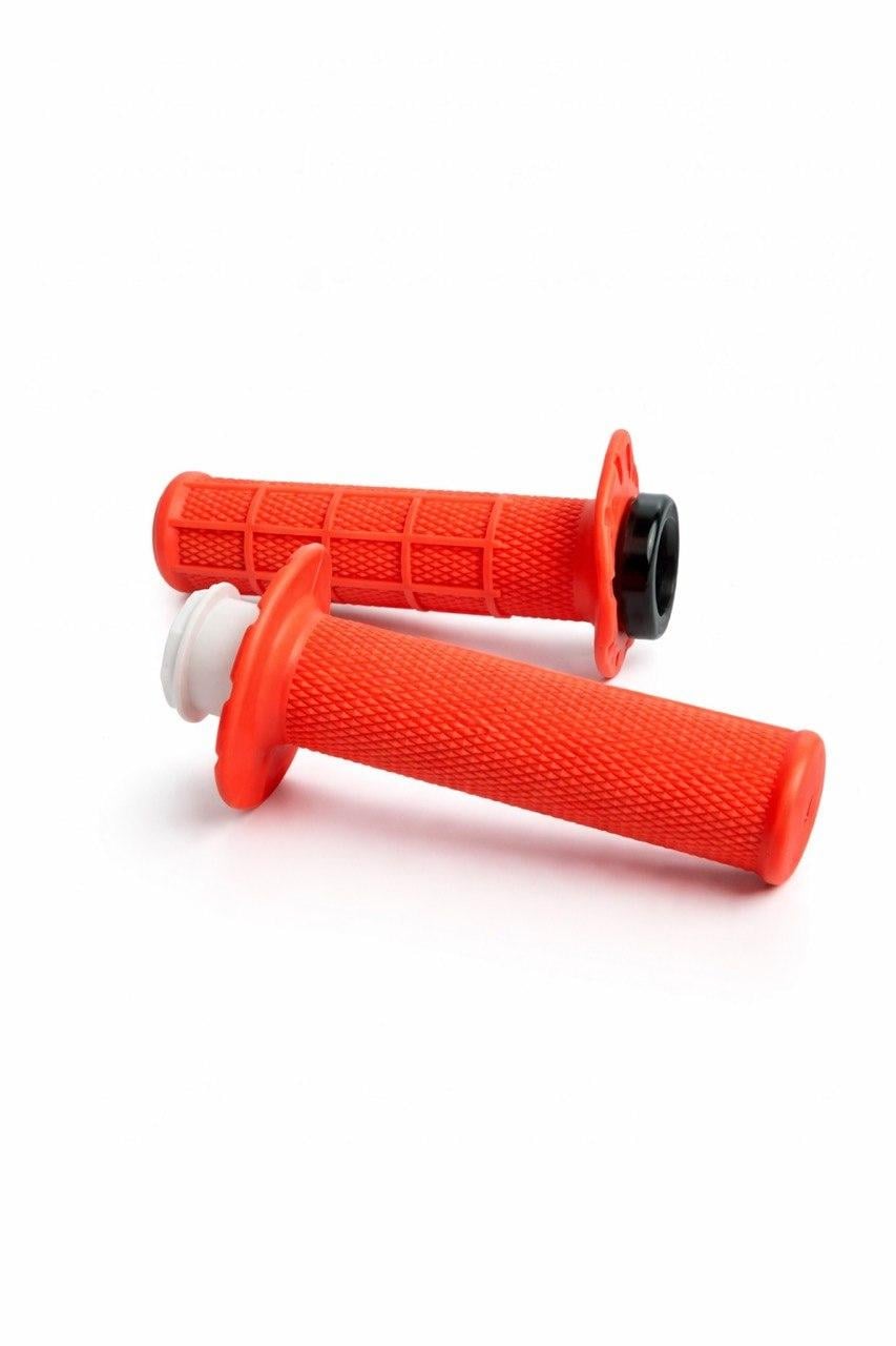 Грипсы Lock-On Kovi Geon KTM с плаcтмассами Оранжевый