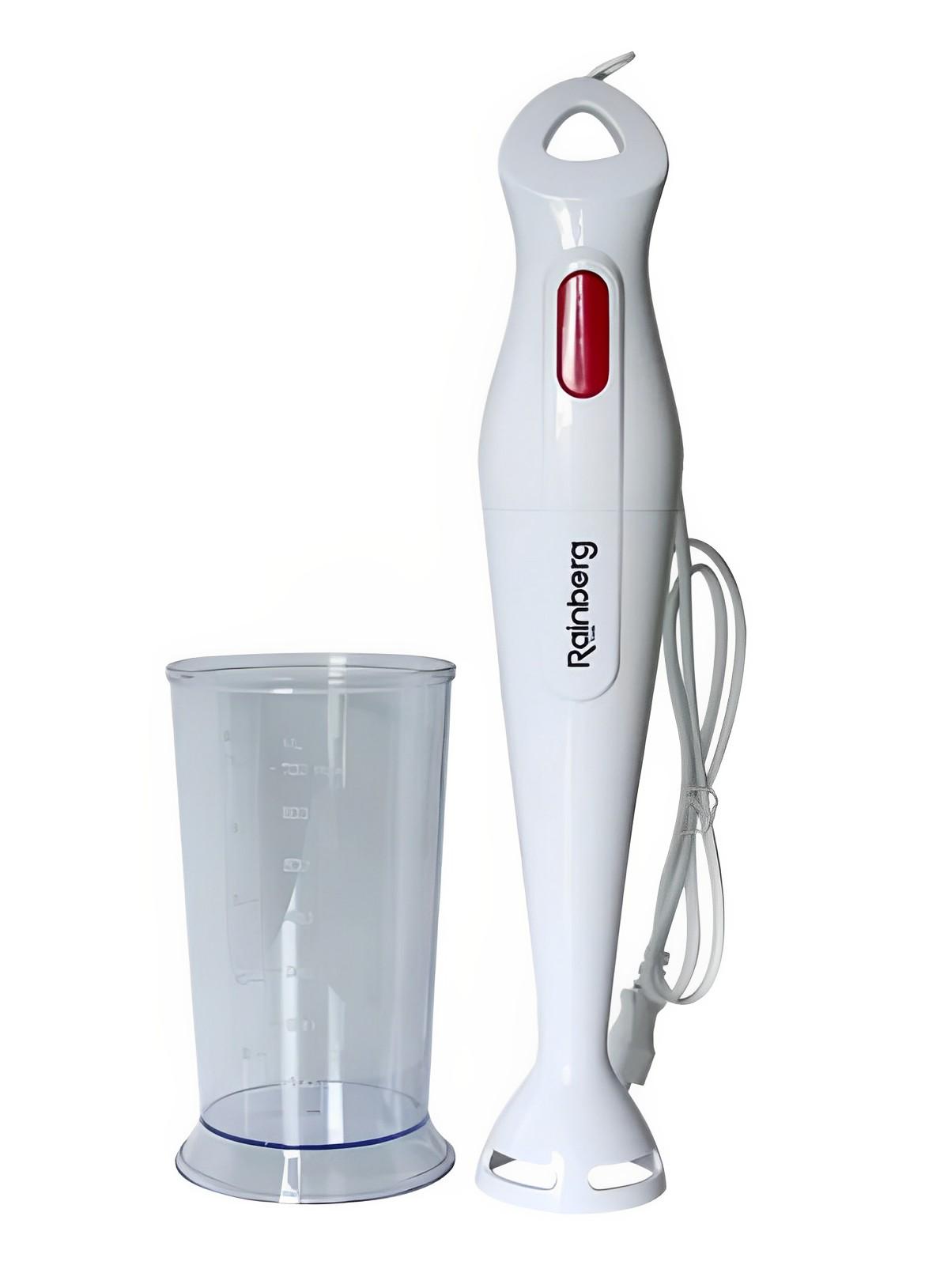 Блендер ручной Rainberg RB-622 с чашей 700 мл 300 Вт Белый (622UM)