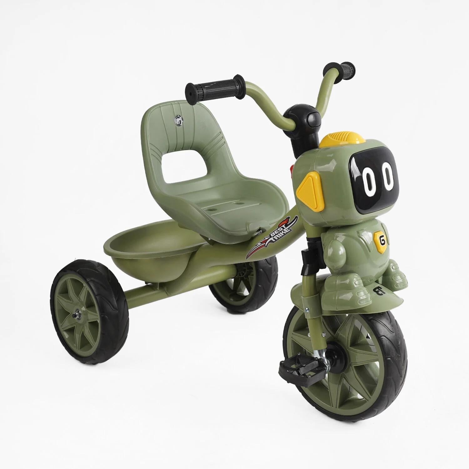 Дитячий велосипед триколісний Best Trike BS-50570 колеса EVA/переднє 10"/заднє 8" (25365371) Дитячий велосипед триколісний Best Trike BS-50570 колеса EVA/переднє 10"/заднє 8" (25365371)