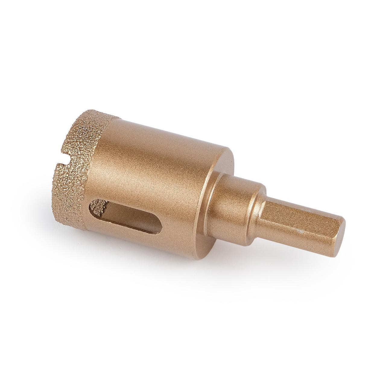 Коронка для керамогранита/плитки TOMAX 28 мм алмазная с центрирующим сверлом (1689035623) - фото 2