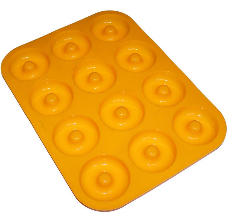 Форма силиконовая Hauser 12 пончиков для выпечки (H-156N) - фото 2