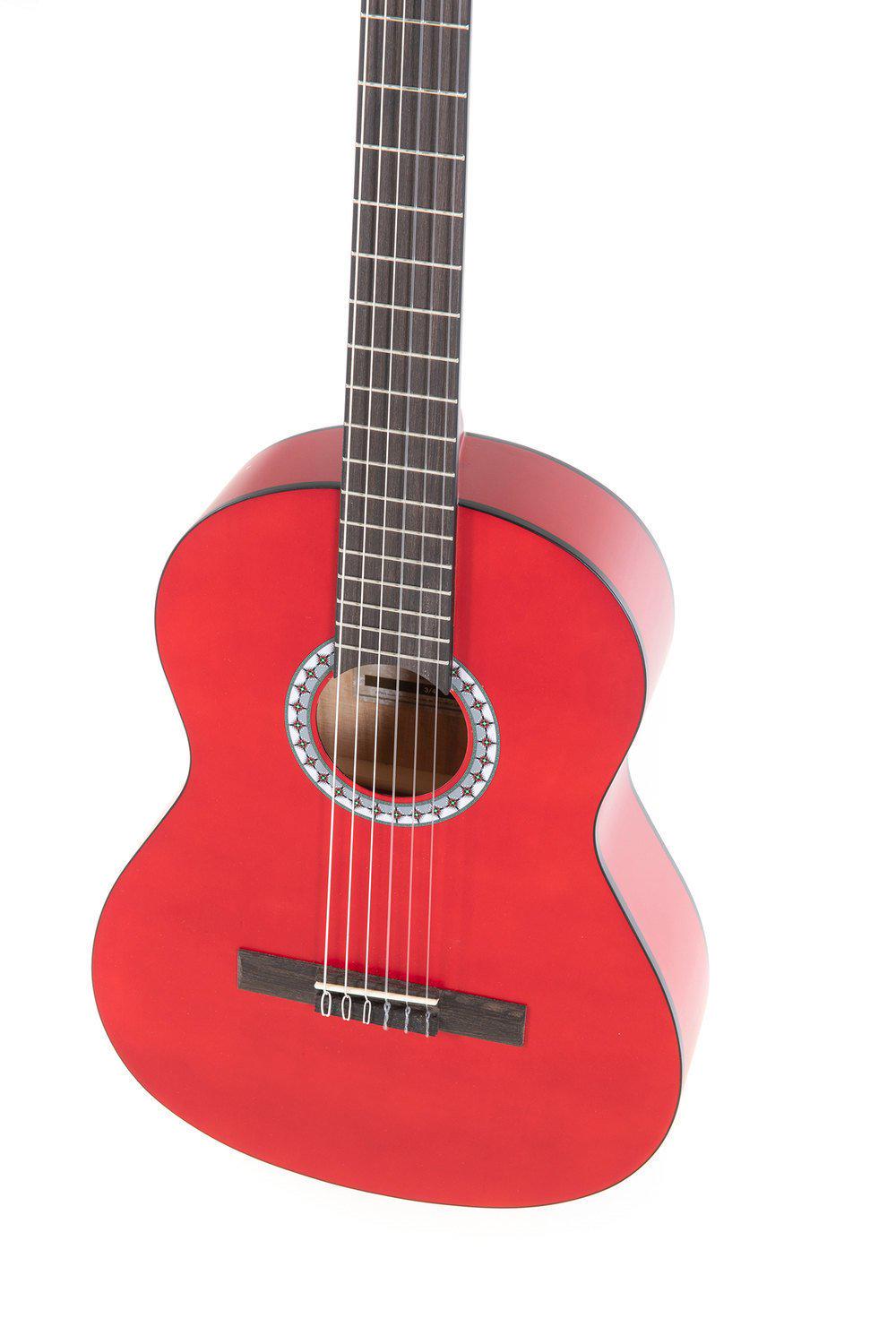 Классическая гитара GEWA Basic 3/4" Transparent Red (G-PS510143) - фото 4