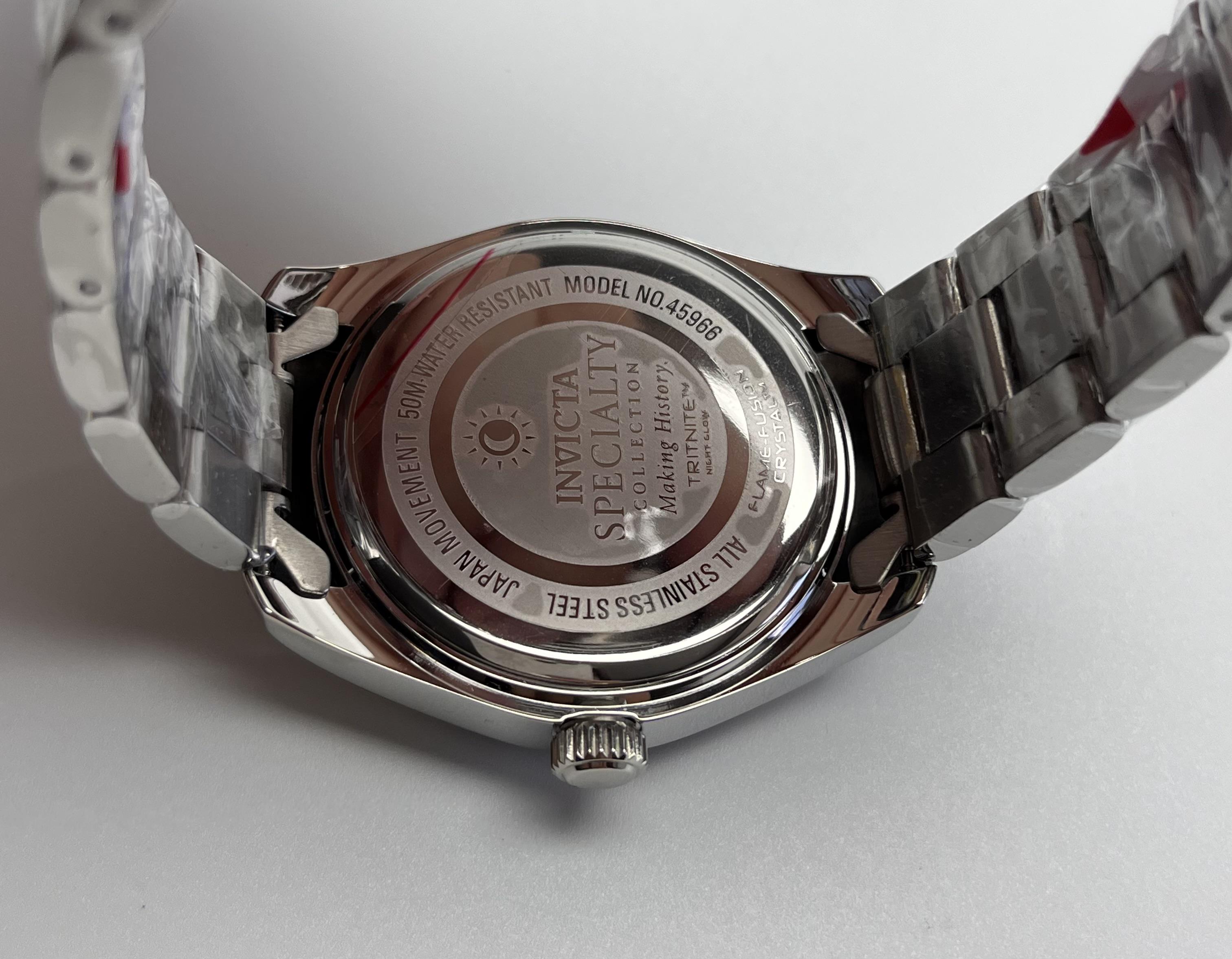 Наручний годинник чоловічий Invicta 45966 Specialty (29105711) - фото 6 Наручний годинник чоловічий Invicta 45966 Specialty (29105711) - фото 6