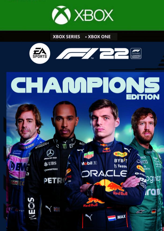 Ключ активації F1 22 Champions Edition для Xbox One/Series (54720528)