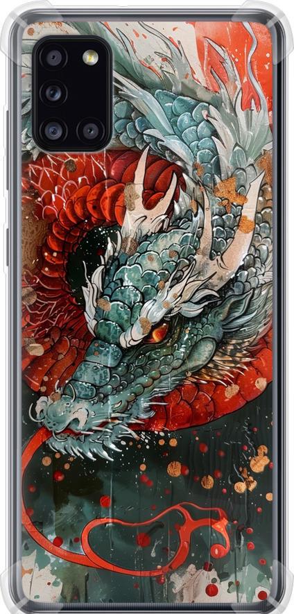Чехол на Samsung Galaxy A31 A315F Стихия огня (6101sp-1908-42517)