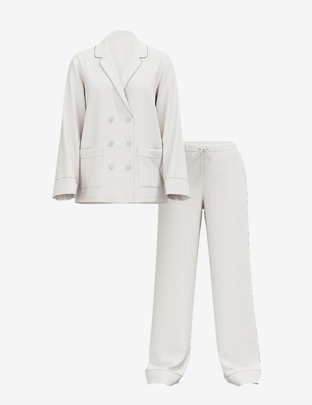 Пижама Victoria’s Secret Luxe Satin S Айвори (2764530712) - фото 4 Пижама Victoria’s Secret Luxe Satin S Айвори (2764530712) - фото 4