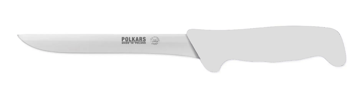Нож отделочный Polkars 150 мм Белый NR 13 (bialy)