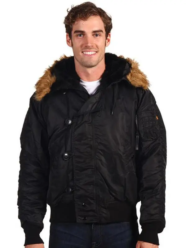 Куртка аляска Alpha Industries N-2B Parka 4XL Black (MJN30000C1B4XL) - фото 6